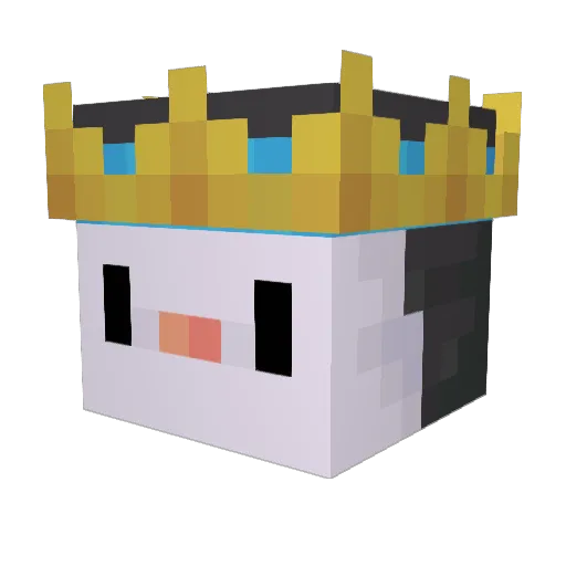 Femboy__thighs Minecraft avatar head, 3D render