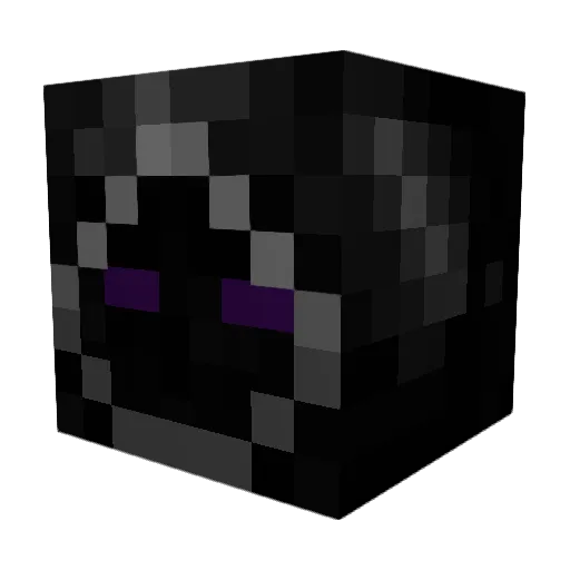 FenDerParty Minecraft avatar head, 3D render