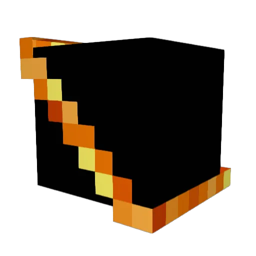 Fenam_ Minecraft avatar head, 3D render