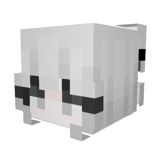 FendNanYun Minecraft avatar head, 3D render
