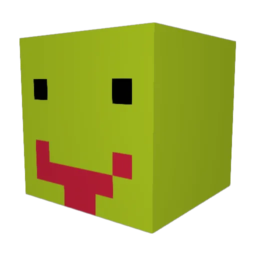 FendtHidde Minecraft avatar head, 3D render