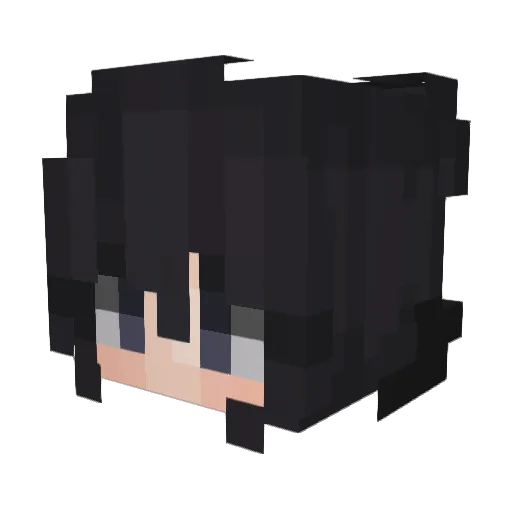 FenlowStar Minecraft avatar head, 3D render