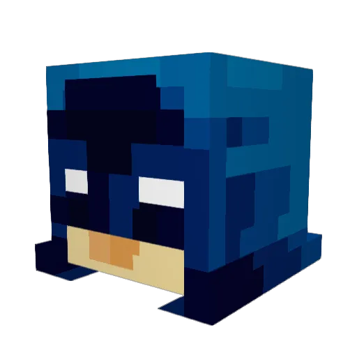Fenna2016 Minecraft avatar head, 3D render