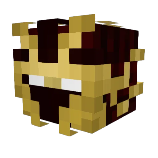 FenrinSamurai1 Minecraft avatar head, 3D render