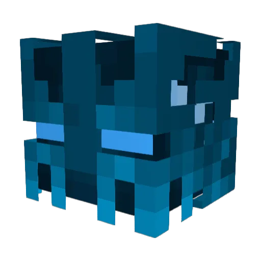 Fenrir67 Minecraft avatar head, 3D render