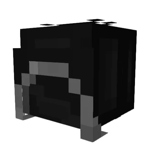 Fenrozy Minecraft avatar head, 3D render