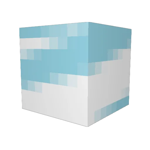 Fenzhong Minecraft avatar head, 3D render