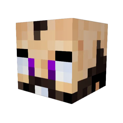 FerChew96 Minecraft avatar head, 3D render