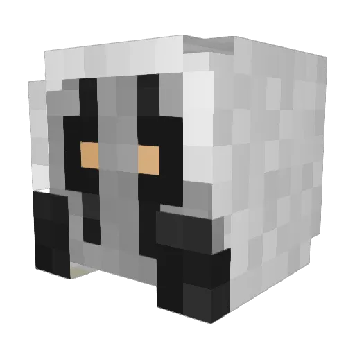 FerDeLance__ Minecraft avatar head, 3D render