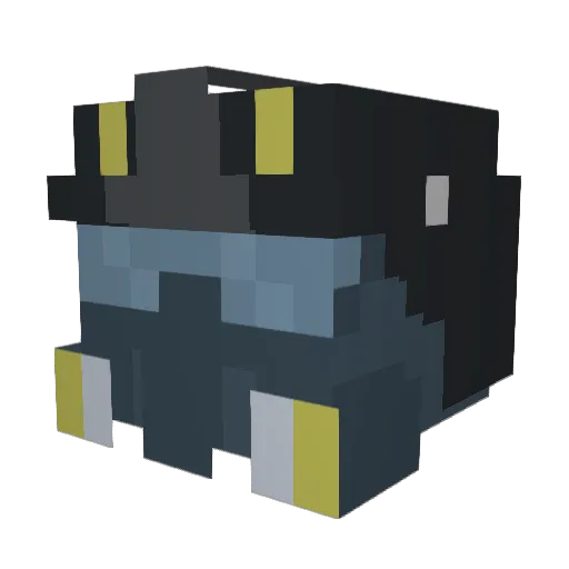 FerThePro Minecraft avatar head, 3D render