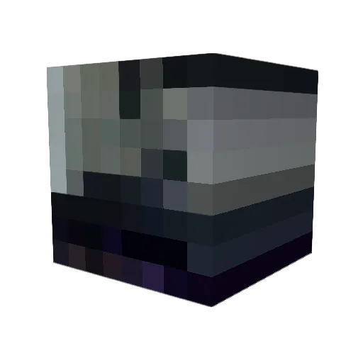 FeralBees Minecraft avatar head, 3D render