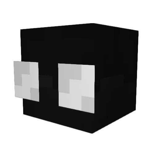 Feral_Entity Minecraft avatar head, 3D render