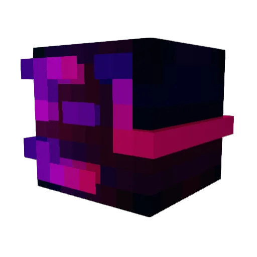 Ferbelicious Minecraft avatar head, 3D render