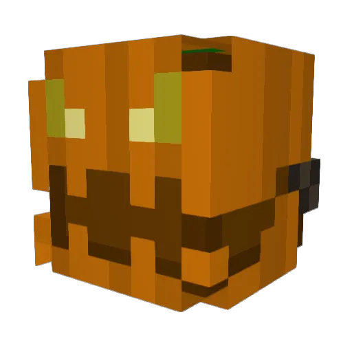 FerchuuDC Minecraft avatar head, 3D render