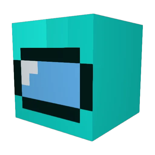 FerdaMravenec06 Minecraft avatar head, 3D render