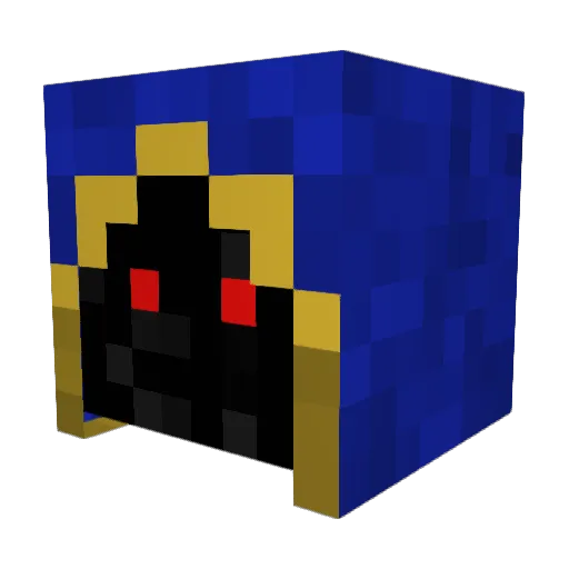 Ferdali Minecraft avatar head, 3D render