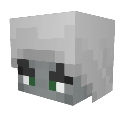 Ferddiy Minecraft avatar head, 3D render