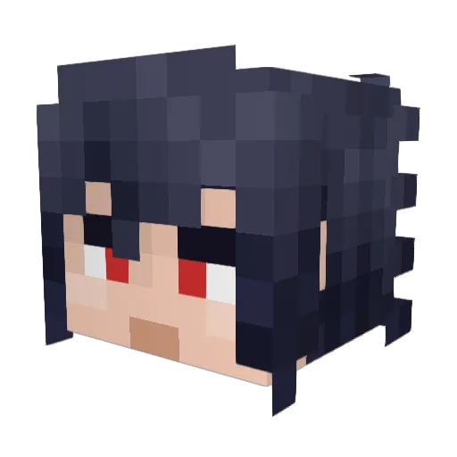 FerdiM Minecraft avatar head, 3D render