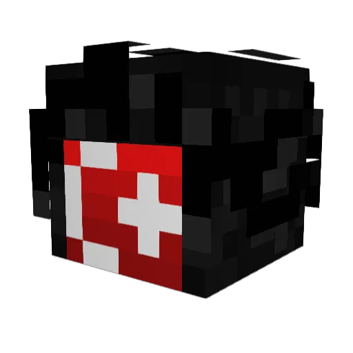 Fergoosee_hi Minecraft avatar head, 3D render