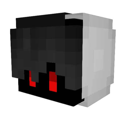 FerinTM Minecraft avatar head, 3D render