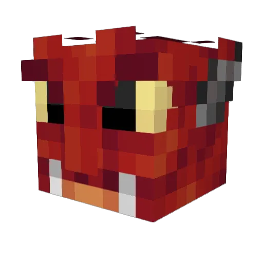 Ferizon6280 Minecraft avatar head, 3D render
