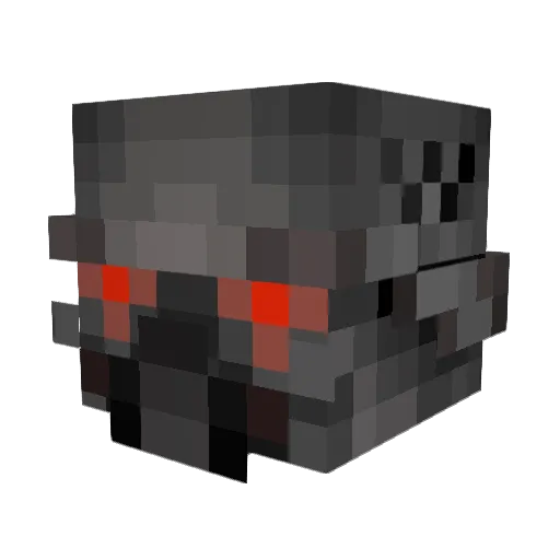 Fermikae51 Minecraft avatar head, 3D render