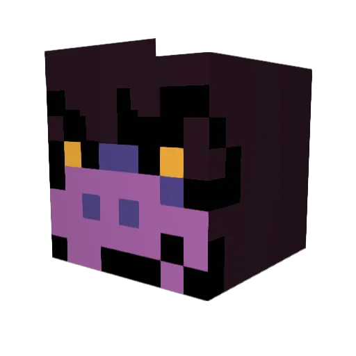 Fern_Ice Minecraft avatar head, 3D render
