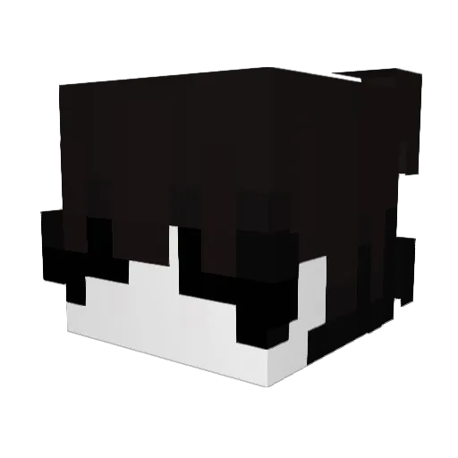 FernanTheKing Minecraft avatar head, 3D render