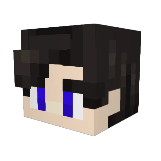 FernandoDinizfc Minecraft avatar head, 3D render