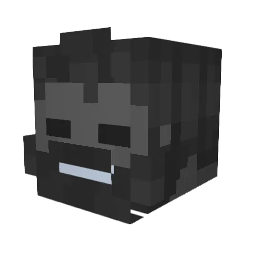 Fernbar Minecraft avatar head, 3D render