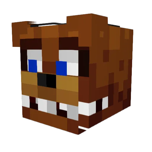 Fernot94 Minecraft avatar head, 3D render