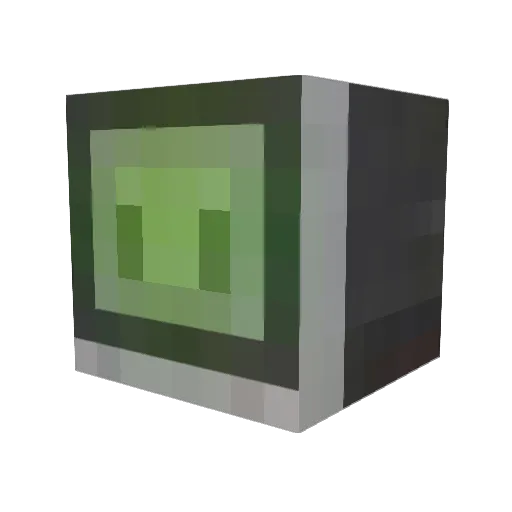 FernsTreehouse Minecraft avatar head, 3D render