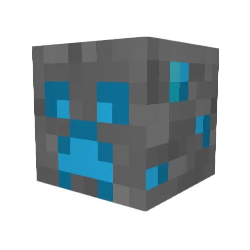 Fero_47_ Minecraft avatar head, 3D render