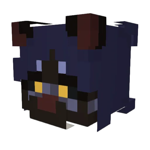FerranEros Minecraft avatar head, 3D render