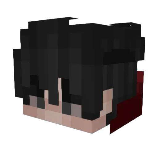 Ferrari1810 Minecraft avatar head, 3D render