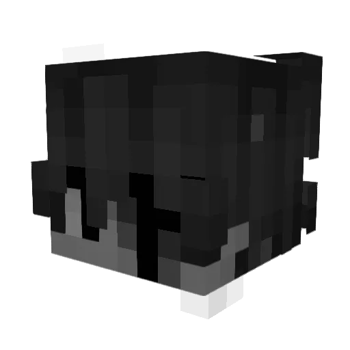 FerrerMC Minecraft avatar head, 3D render
