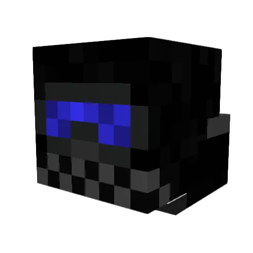 Ferri467 Minecraft avatar head, 3D render