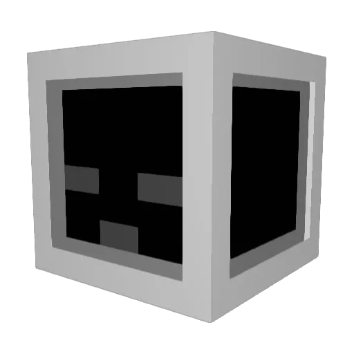 Ferrix64 Minecraft avatar head, 3D render