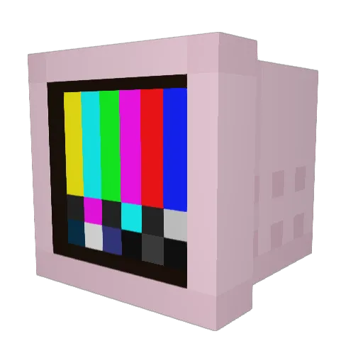 Ferroequinology Minecraft avatar head, 3D render
