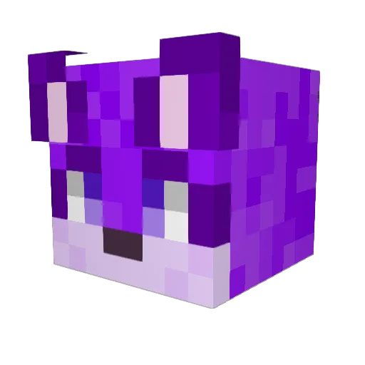 FerroxCH Minecraft avatar head, 3D render