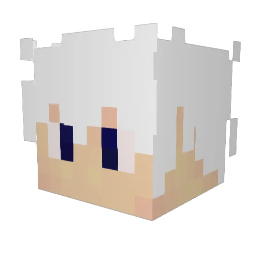 Ferzath Minecraft avatar head, 3D render