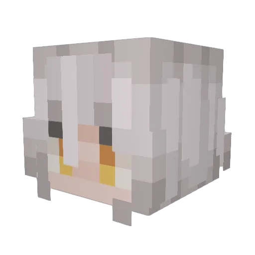 FesKurph Minecraft avatar head, 3D render