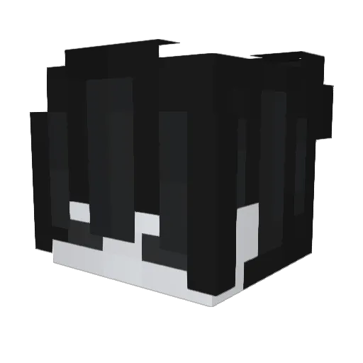 Festive_Noxis Minecraft avatar head, 3D render