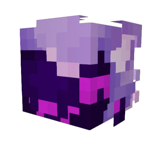Festively Minecraft avatar head, 3D render