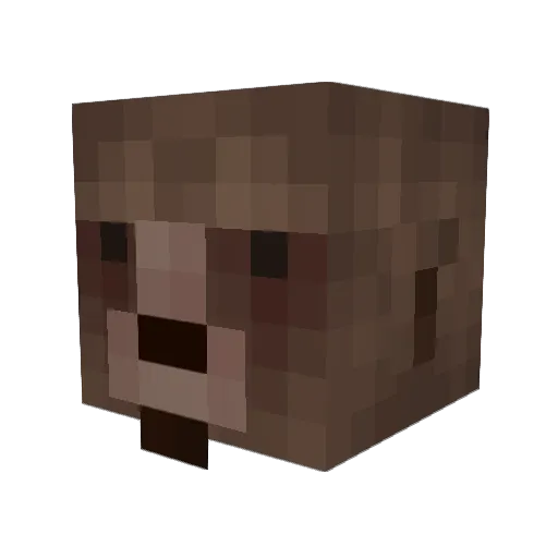 FestoOr Minecraft avatar head, 3D render