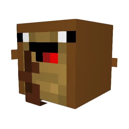FettesToast Minecraft avatar head, 3D render