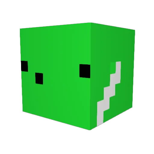 Fetz_Fin Minecraft avatar head, 3D render