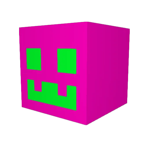 Feuchte_Salamiii Minecraft avatar head, 3D render