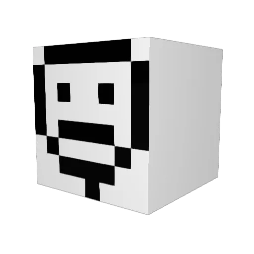 Feuchti79 Minecraft avatar head, 3D render