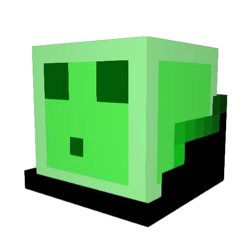 Feuer34 Minecraft avatar head, 3D render